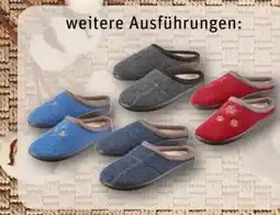 REWE Damen Filz-Hausschuhe Angebot
