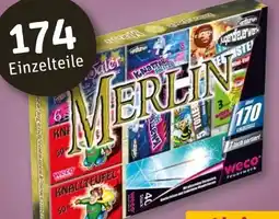 REWE Weco Feuerwerk Jugendfeuerwerk Sortiment Merlin Angebot