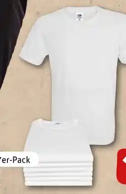 REWE Fruit of the Loom Herren-T-Shirts 7er-Pack Angebot