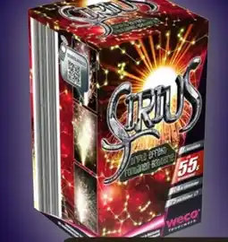 REWE Weco Feuerwerk Leucht-Sortiment Sirius Angebot