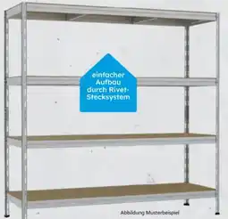 Globus Baumarkt Metallsteckregal XXL Angebot