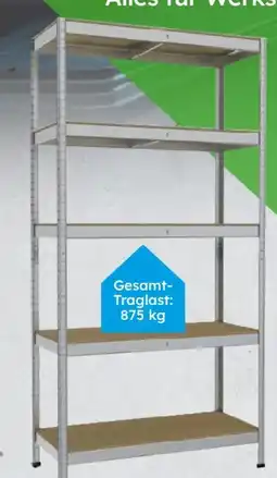 Globus Baumarkt Metallsteckregal Angebot