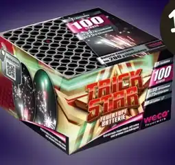 REWE Weco Feuerwerk Feuerwerks-Batterie Trickstar Angebot