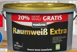 Globus Baumarkt Primaster Raumweiss Extra Angebot