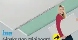 Globus Baumarkt Knauf Gipskartonplatte Miniboard Angebot