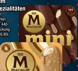 EDEKA Bandelt Langnese Magnum Eis-Spezialitäten Angebot