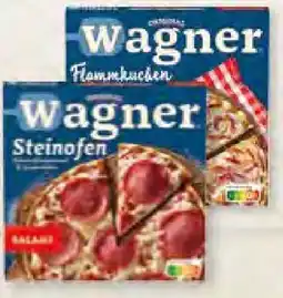 Edeka Frischemarkt Original Wagner Steinofen-Pizza Salami Angebot