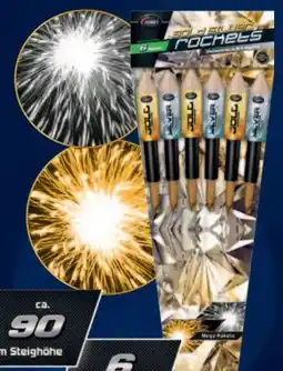 Edeka Comet Feuerwerk Raketensortiment Gold&Silver Angebot