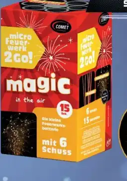 Edeka Comet Feuerwerk Micro Giltter Angebot