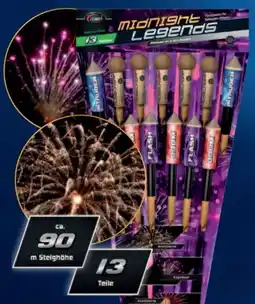 Edeka Comet Feuerwerk Raketen-Sortiment Midnight Legends Angebot