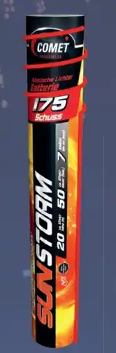 Edeka Comet Feuerwerk Feuerwerksbatterie Sunstorm Angebot