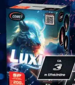 Edeka Comet Feuerwerk Doppelfontäne Luxia Angebot