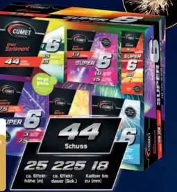 Edeka Comet Feuerwerk Feuerwerksbatterie Super 6 Angebot