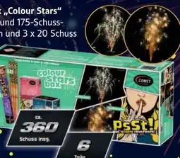 Edeka Comet Feuerwerk Mega-Box Colour Stars Angebot