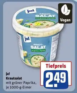 REWE ja! Krautsalat Angebot