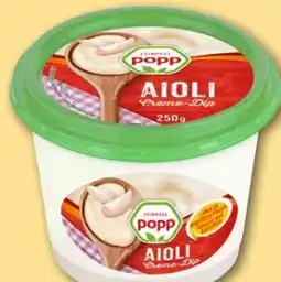 REWE Center Popp Aioli Creme-Dip Angebot