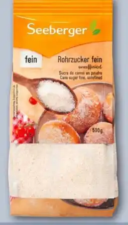 REWE Center Seeberger Rohrzucker Angebot