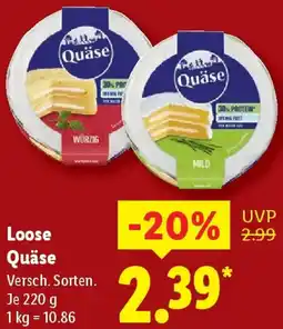 Lidl Loose Quäse Angebot