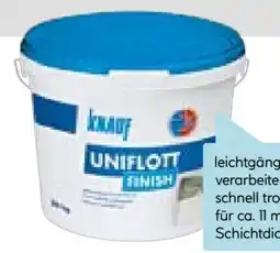 Hellweg Knauf Spachtelmasse Uniflott Finish Angebot