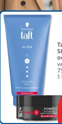 Budni Schwarzkopf Taft Styling Gel Angebot
