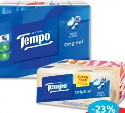 Budni Tempo Taschentücher Angebot