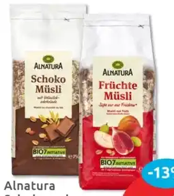 Budni Alnatura Bio Schoko-Müsli Angebot