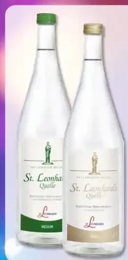 Budni St. Leonhard´s Quelle Mineralwasser Angebot