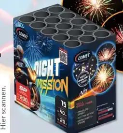 Budni Comet Feuerwerk Feuerwerksbatterie Night Mission Angebot