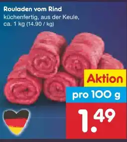 Netto Marken-Discount Rouladen vom Rind Angebot