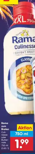Netto Marken-Discount Rama Zum Braten Culinesse Angebot