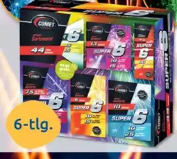 Budni Comet Feuerwerk Feuerwerksbatterie Super 6 Angebot
