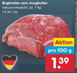 Netto Marken-Discount Bugbraten vom Jungbullen Angebot