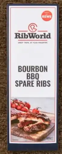nahkauf Rib World Bourbon BBQ Spare Ribs Angebot