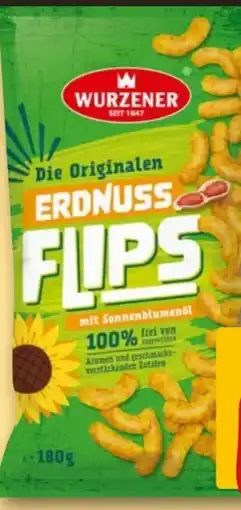 REWE Wurzener Original Erdnussflips Angebot