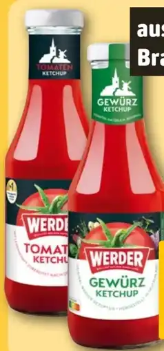 REWE Werder Tomaten Ketchup Angebot
