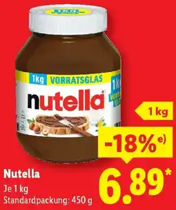Lidl Nutella Angebot
