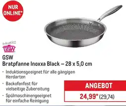METRO GSW Bratpfanne Inoxxa Black Angebot