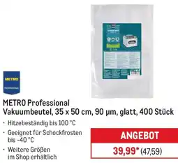 METRO METRO Professional Vakuumbeutel Angebot