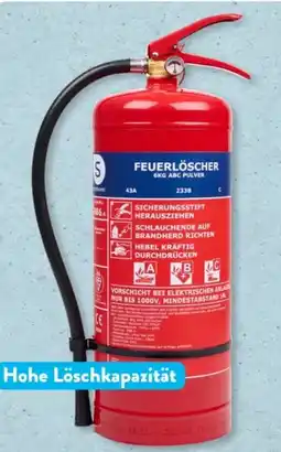 Aldi Süd Smartwares ABC-Feuerlöscher Angebot