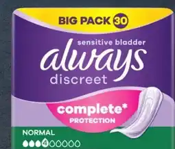 Aldi Süd Always Discreet Complete Protection Angebot