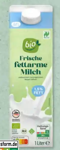 Aldi Süd Bio Smiley Frische fettarme Milch Angebot
