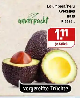 REWE Avocado Hass Angebot