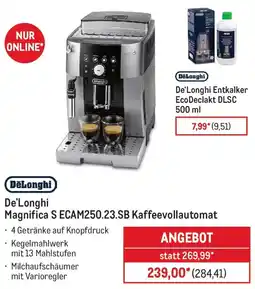 METRO De'Longhi Magnifica S ECAM250.23.SB Kaffeevollautomat Angebot