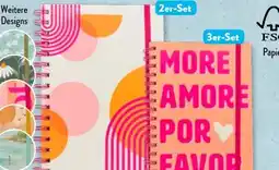 Aldi Süd Home Creation Spiral-Notizbücher Angebot