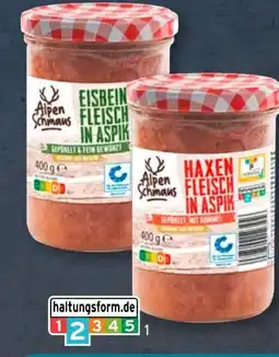 Aldi Süd Alpenschmaus Eisbeinfleisch Angebot