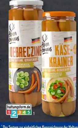 Aldi Süd Alpenschmaus Debrecziner Angebot