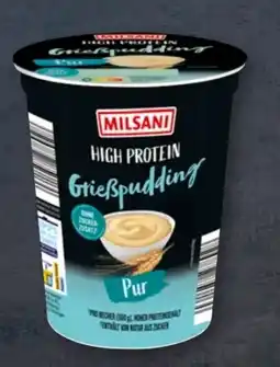 Aldi Süd Milsani High Protein Grießpudding Angebot