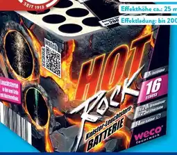 Aldi Süd Weco Feuerwerk Batterie Hot Rock Angebot