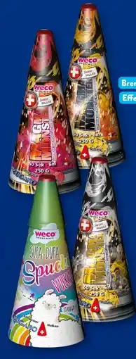 Aldi Süd Weco Feuerwerk Vulkan Magma Monster Angebot