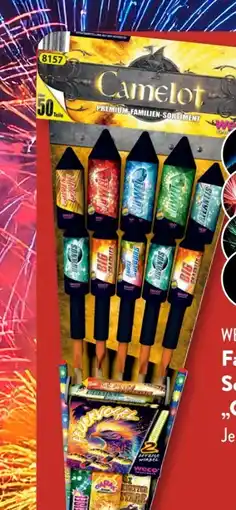 Aldi Süd Weco Feuerwerk Familien Sortiment Camelot Angebot